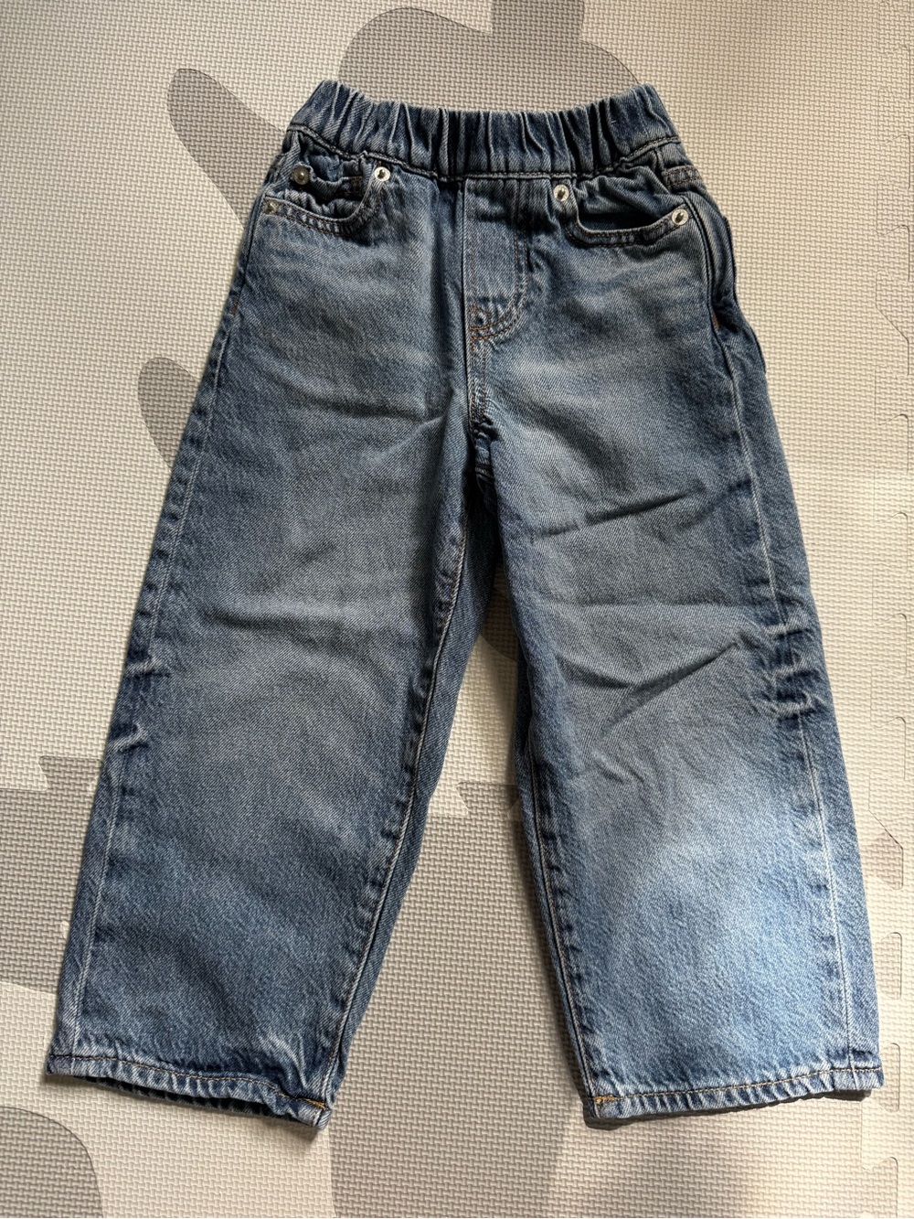 Gap Classic Kids Blue Denim Jeans with Elastic Waist 4y